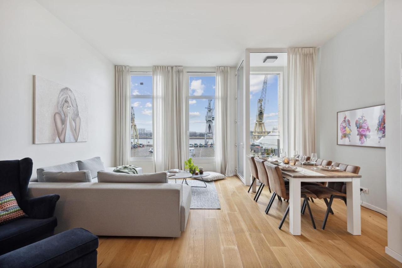 Bright Waterfront Apartment Antuérpia Exterior foto