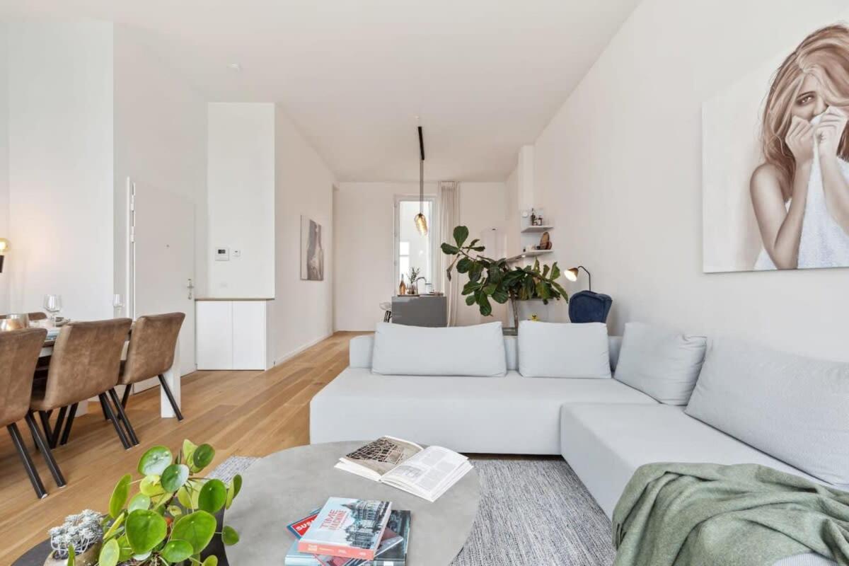 Bright Waterfront Apartment Antuérpia Exterior foto