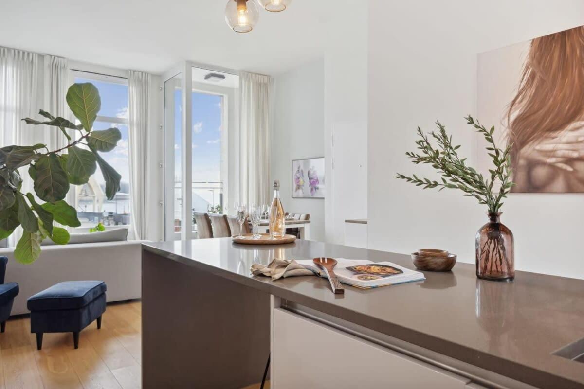 Bright Waterfront Apartment Antuérpia Exterior foto
